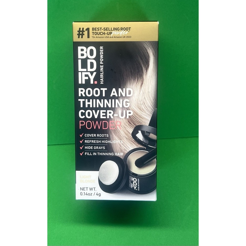 Boldify Hairline Powder Root Thinning Hair Cover Up‎ Light Blonde